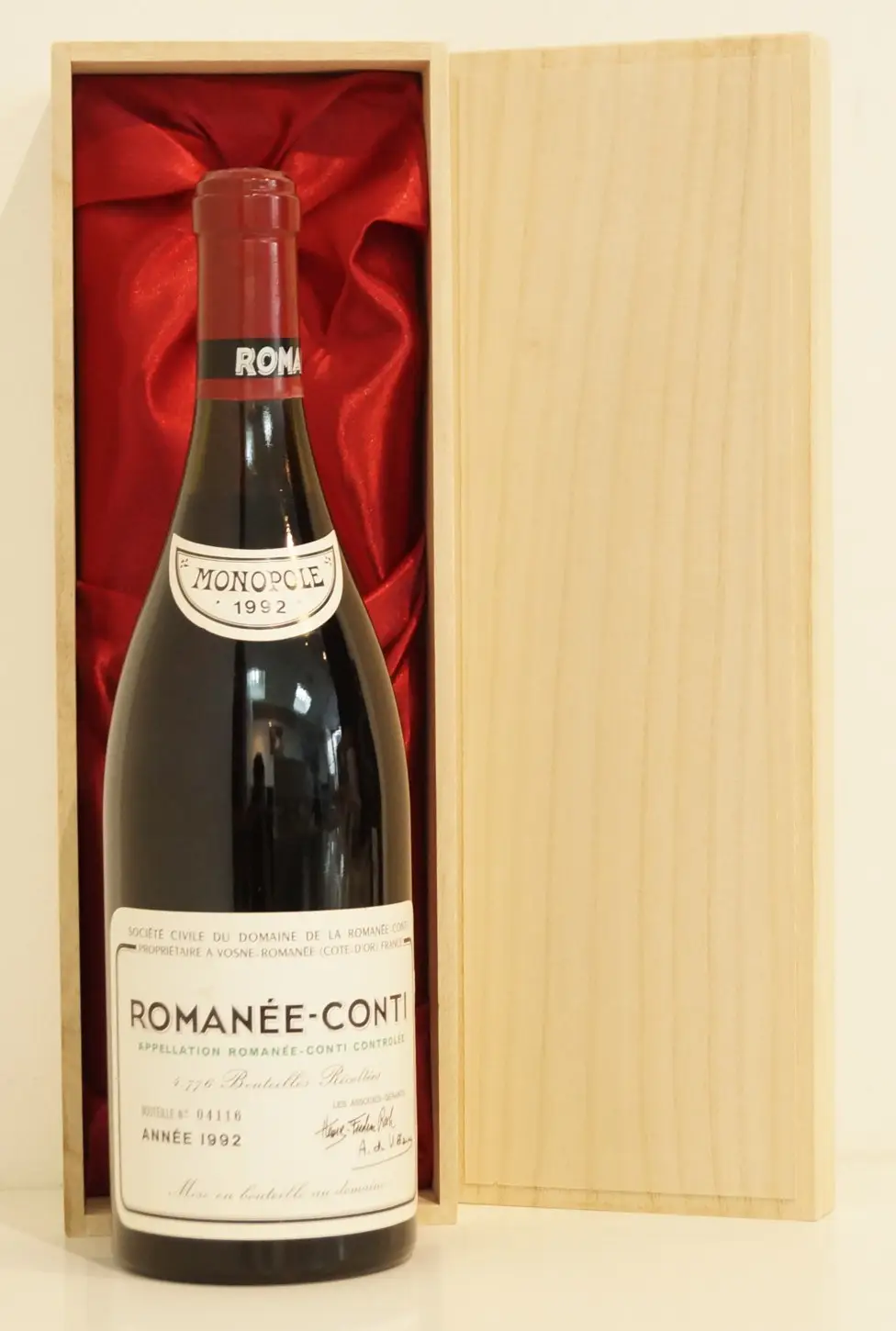 1992年 DRC ロマネ・コンティ｜生まれ年ギフト・ヴィンテージ