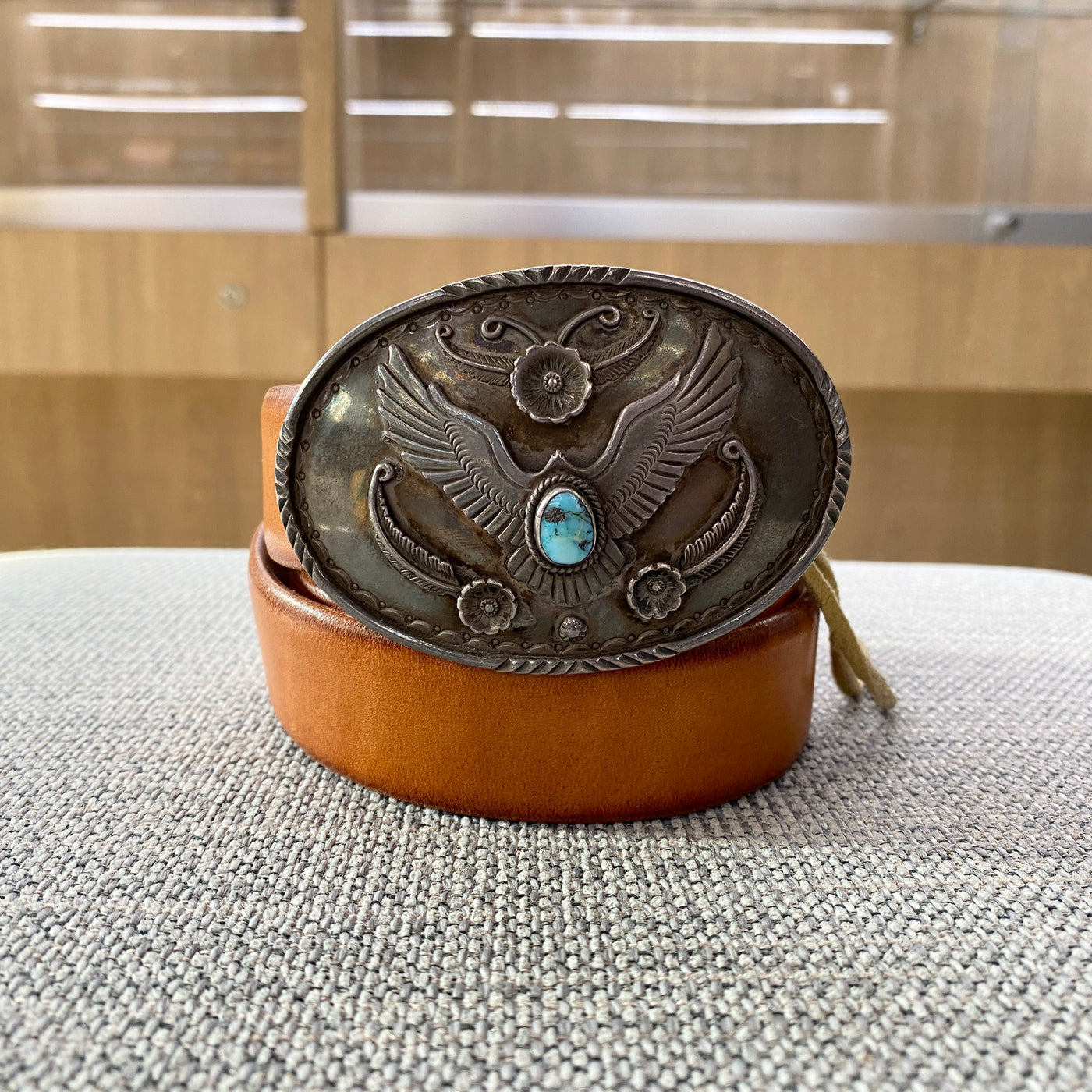 ゴローズ goro's [超希少][特注]天然TQ付イーグルバックルベルト