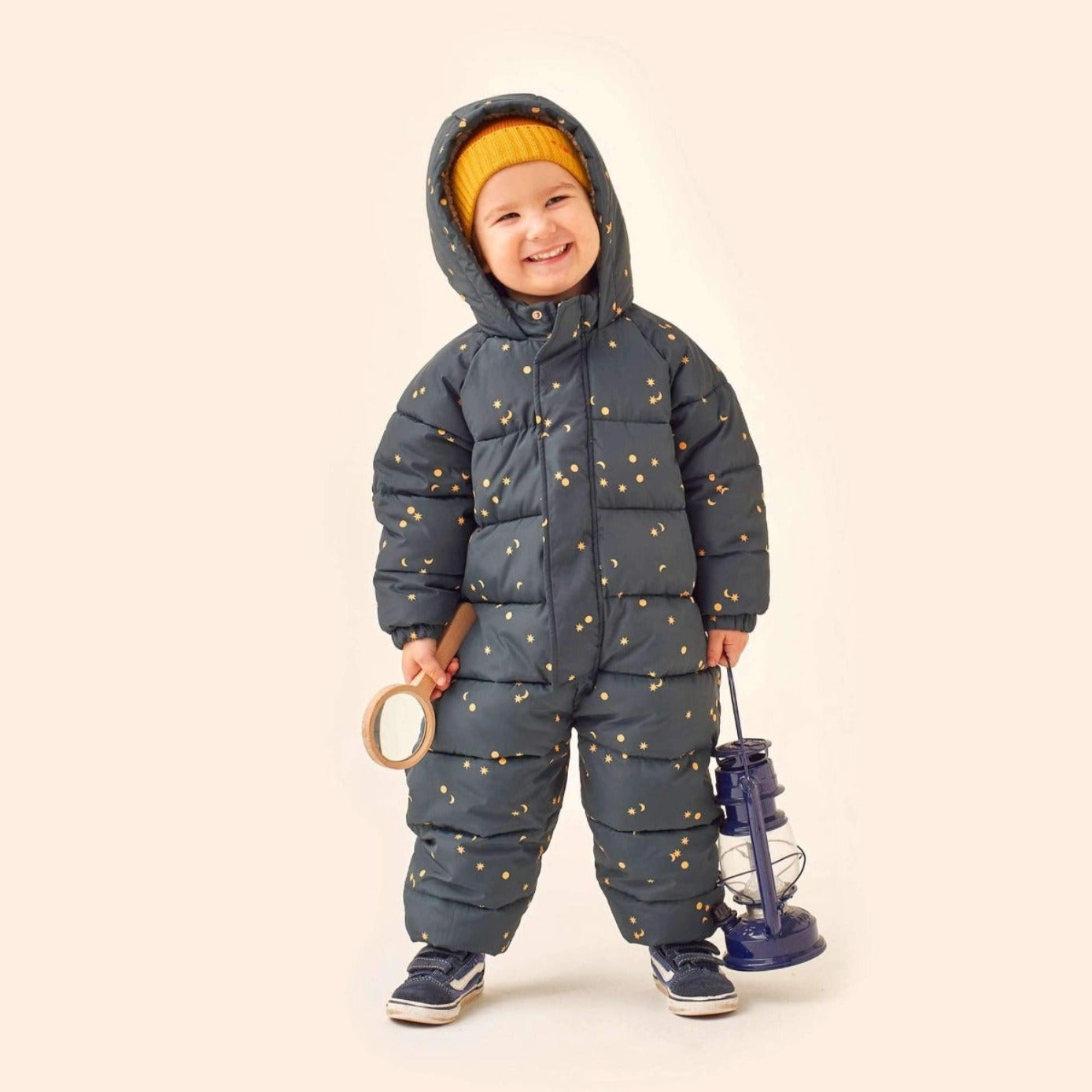 Tinycottons Sky Padded Overall for babies on DLK – Design Life Kids