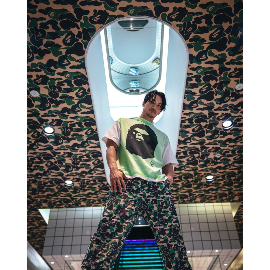 Saint Mxxxxxx (セントマイケル) BAPE_SS TEE HANDPRINT SM-HR1-0000
