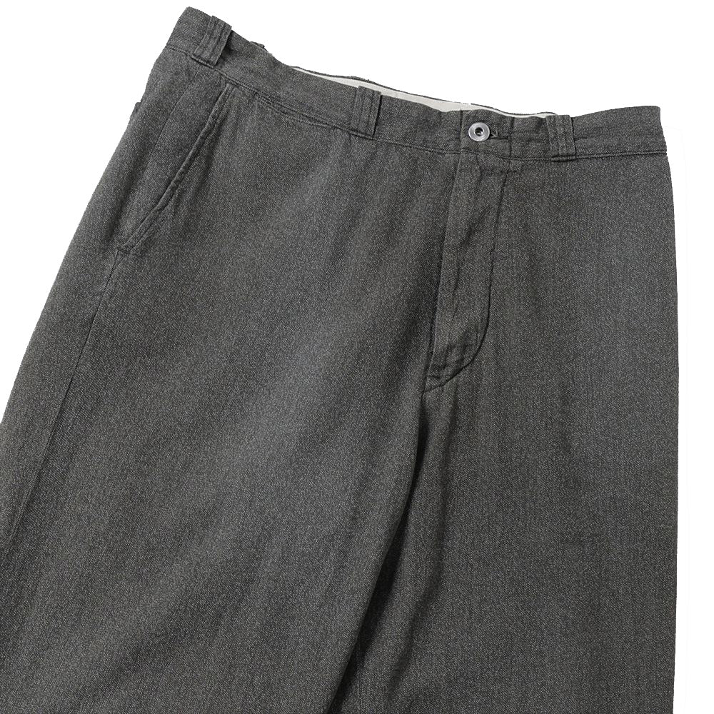 A.PRESSE (ア プレッセ) Vintage Black Chambray Work Pants 25AAP-04