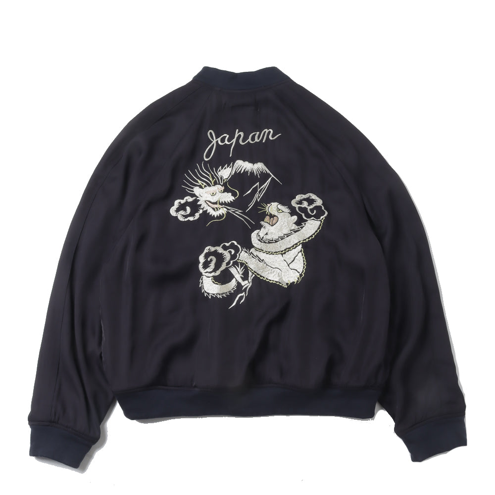 REMI RELIEF (レミレリーフ) - レーヨンツイル スカジャン(刺繍