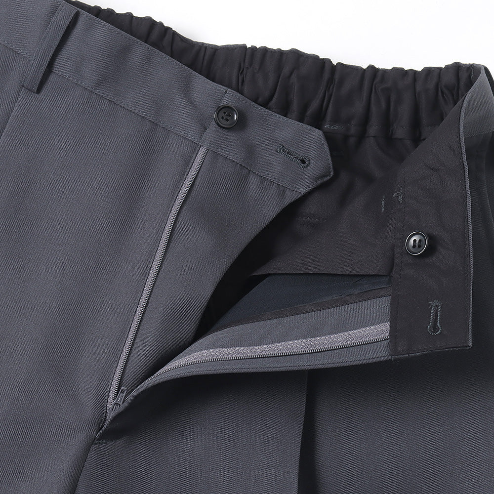 Graphpaper) Scale Off Wool Tapered Trousers (GM253-40173B