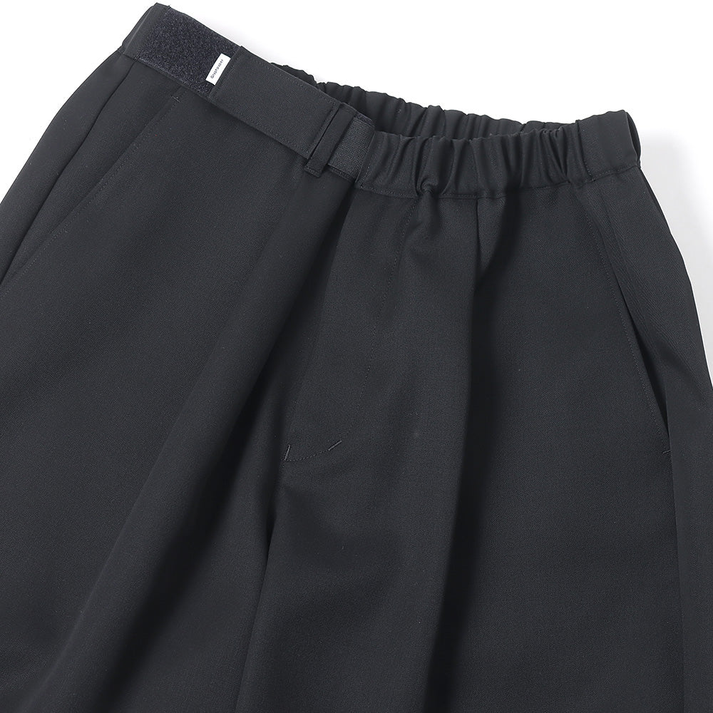 Graphpaper) Scale Off Wool Wide Chef Pants (GM261-40176B
