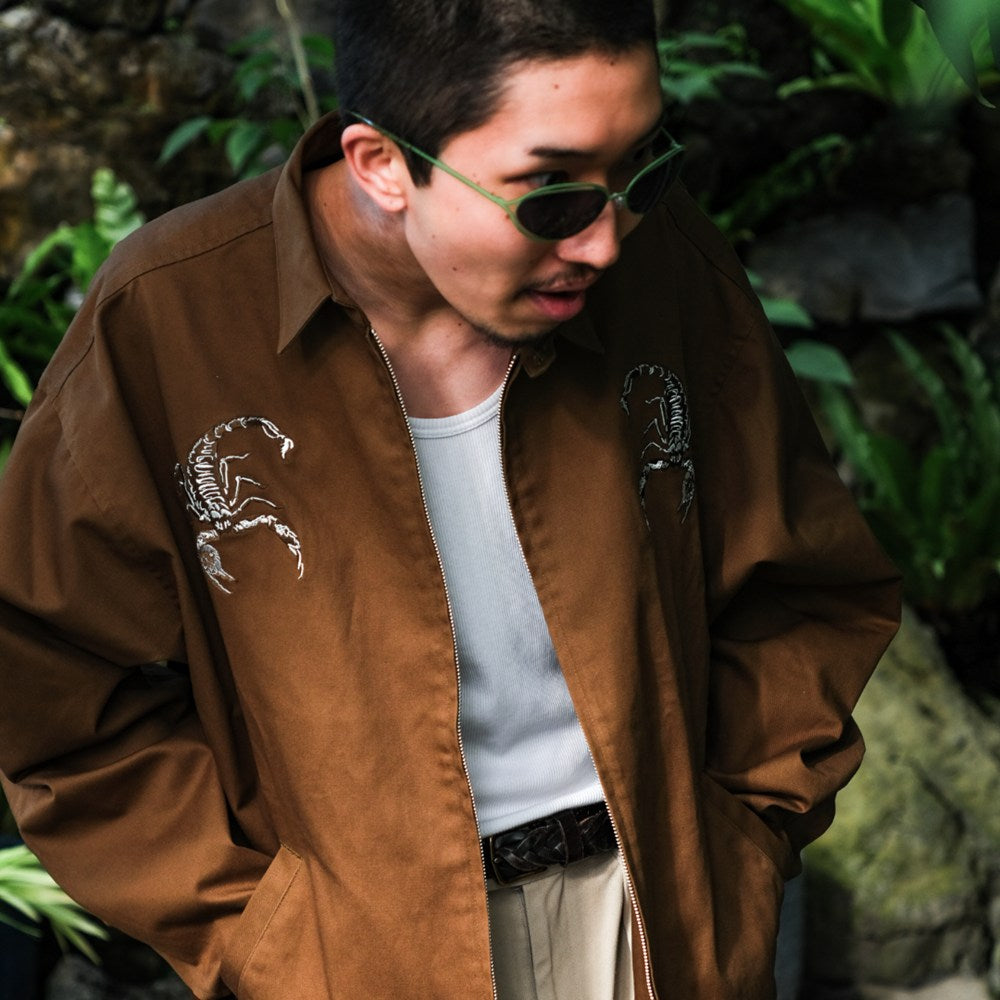 TENBOX(テンボックス)Scorpion Harrinton Jacket (TBX-040JK-25