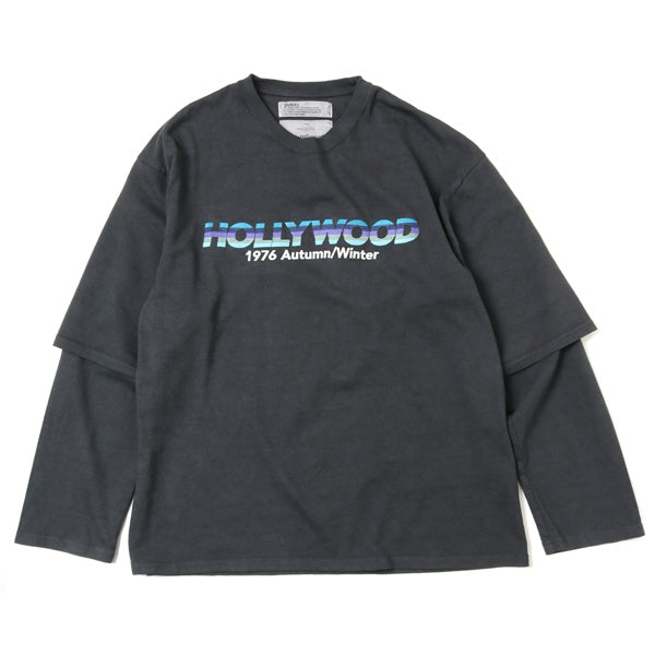 HOLLYWOOD Layered T-shirt (20AW C-4) | DAIRIKU / カットソー (MEN