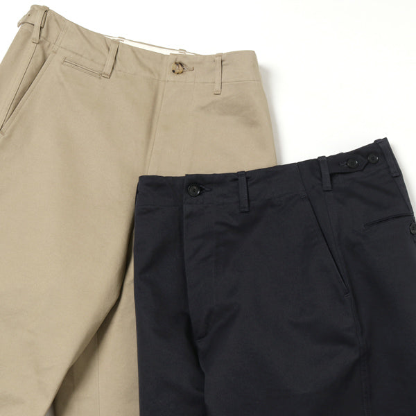 WASHED FINX CHINO WIDE PANTS (A20AP01CN) | AURALEE / Pants (MEN