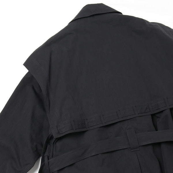 POWER SHOULDER TRENCH COAT (20AW-JKL-003) | Sasquatchfabrix