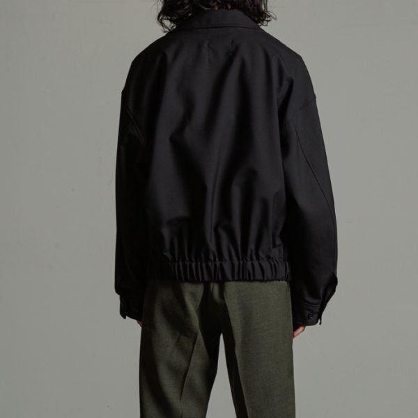 FLIGHT JACKET ORGANIC WOOL TROPICAL (A20A-04BL01C) | MARKAWARE