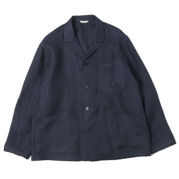 LINEN DOUBLE FACE BLOUSON (A20SB01WL) | AURALEE / ジャケット (MEN