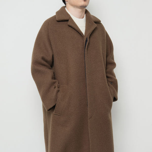 MAC COAT ORGANIC SUFFOLK MELTON (A19C-01CO02C) | MARKAWARE