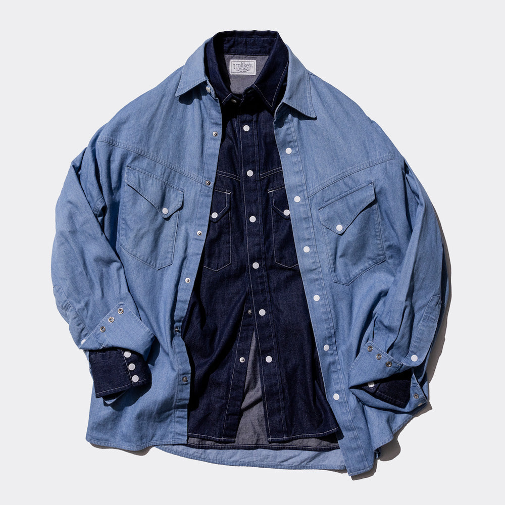 Unlikely（アンライクリー）Unlikely Dress Cowboy Shirts 1977 Wash
