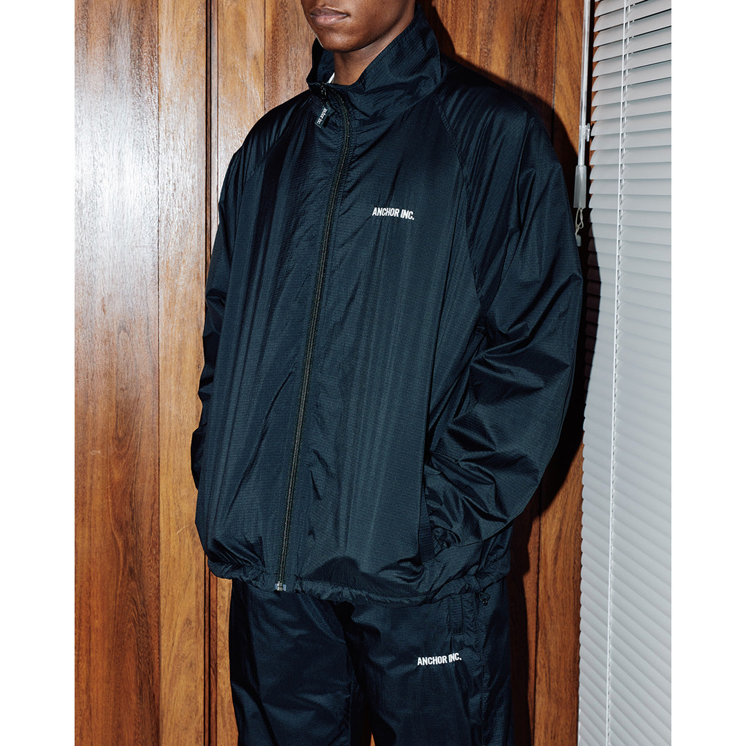 ANCHOR INC.) BOLD LOGO RIPSTOP TRACK JACKET (ANCFW25OT05) | ANCHOR