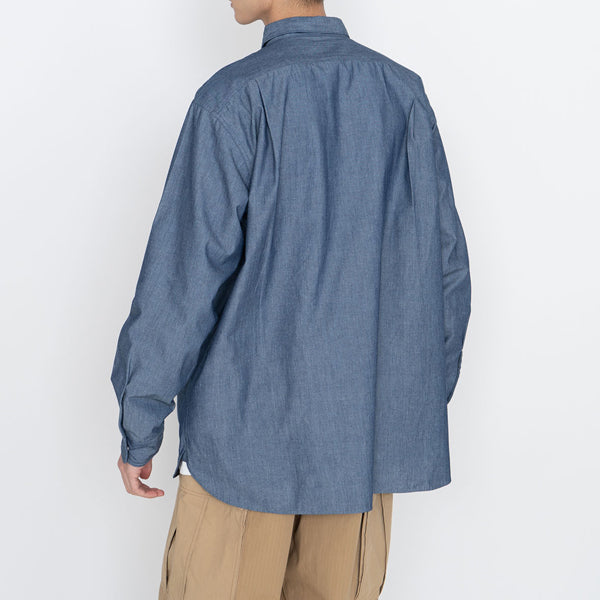 nanamica(ナナミカ) Regular Collar Chambray Shirt SUGF359 (SUGF359