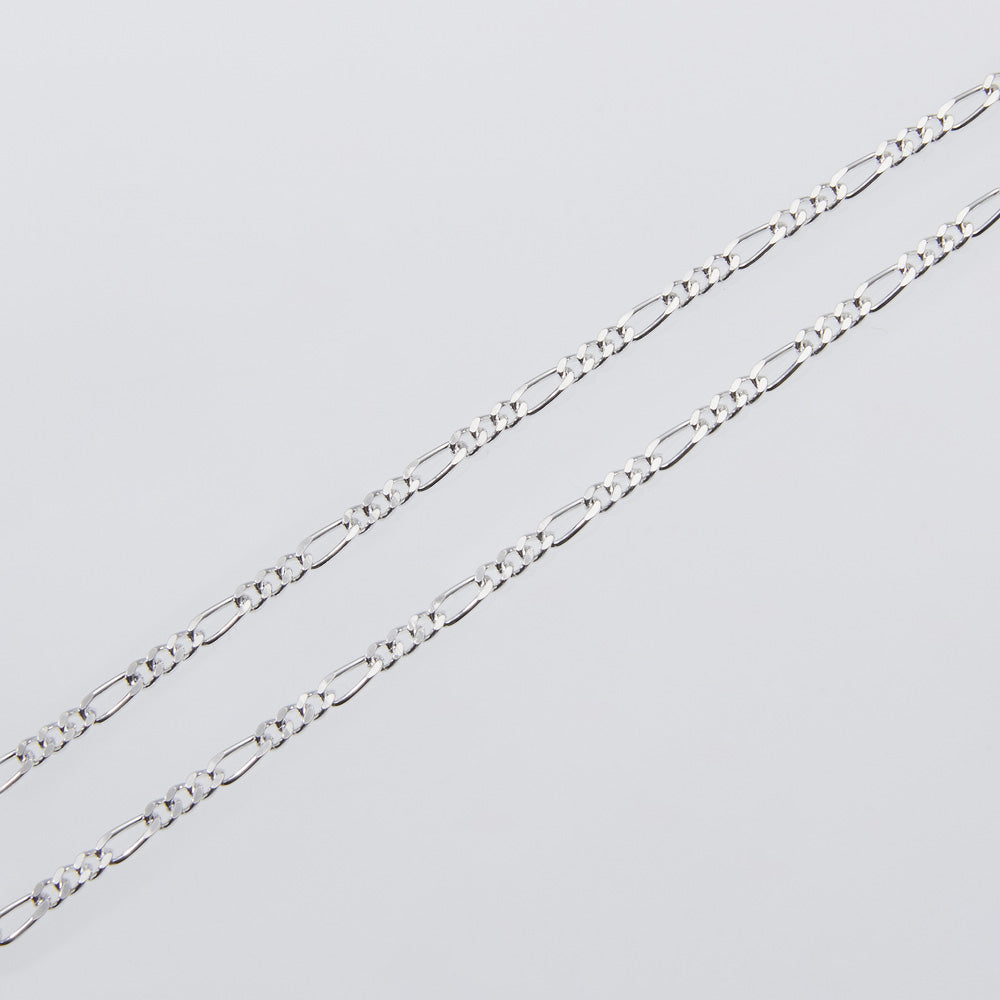 XOLO JEWELRY Figaro Link Necklace -2mm- XON049-50 (XON049-50