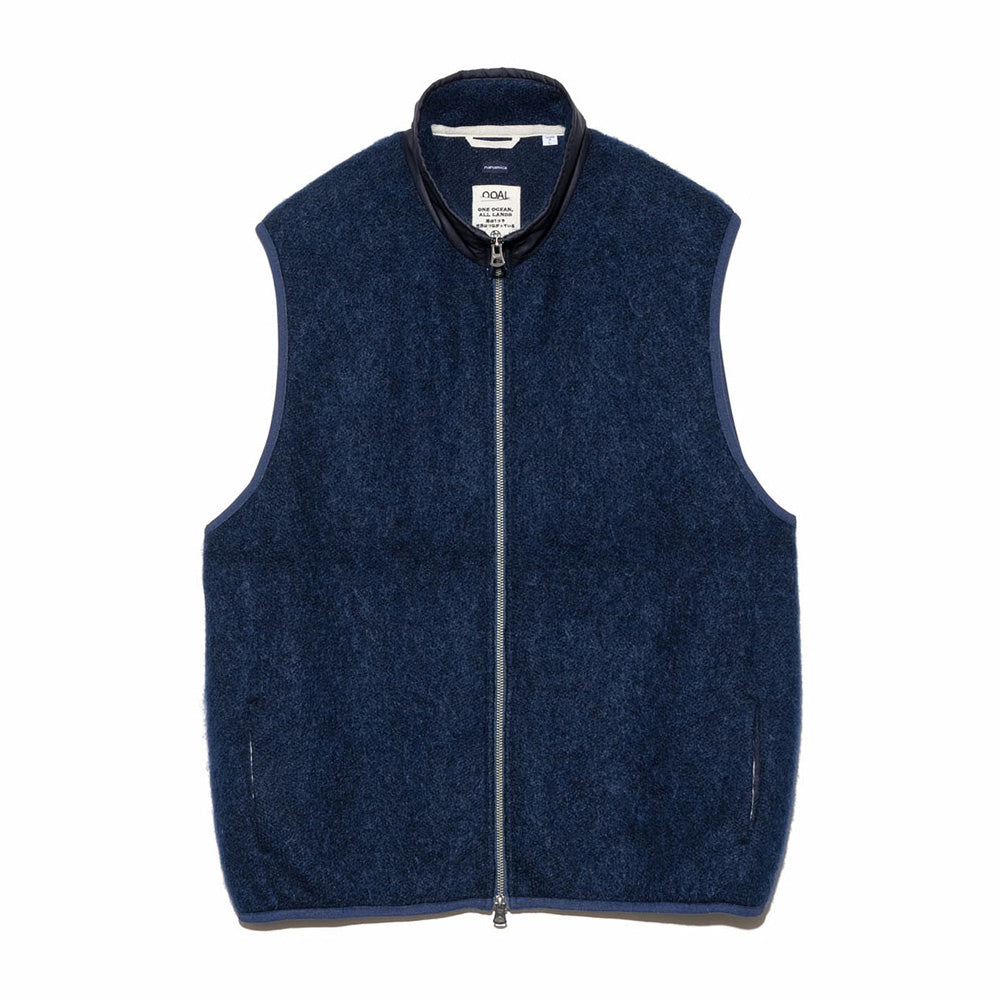 nanamica (ナナミカ) Zip-Up Mohair Vest S24FN030 (S24FN030