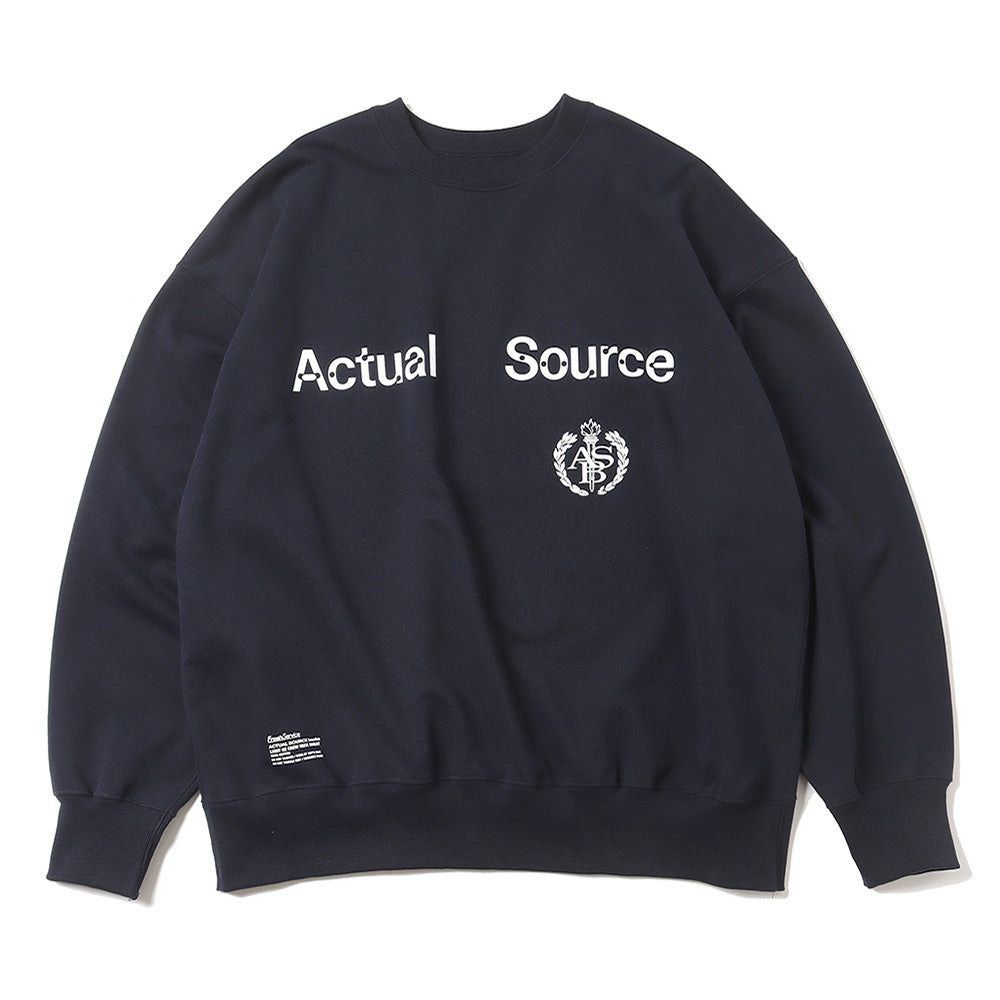 FreshService) AS×FS LIGHT OZ CREW NECK SWEAT “COLLEGE” (FSC243