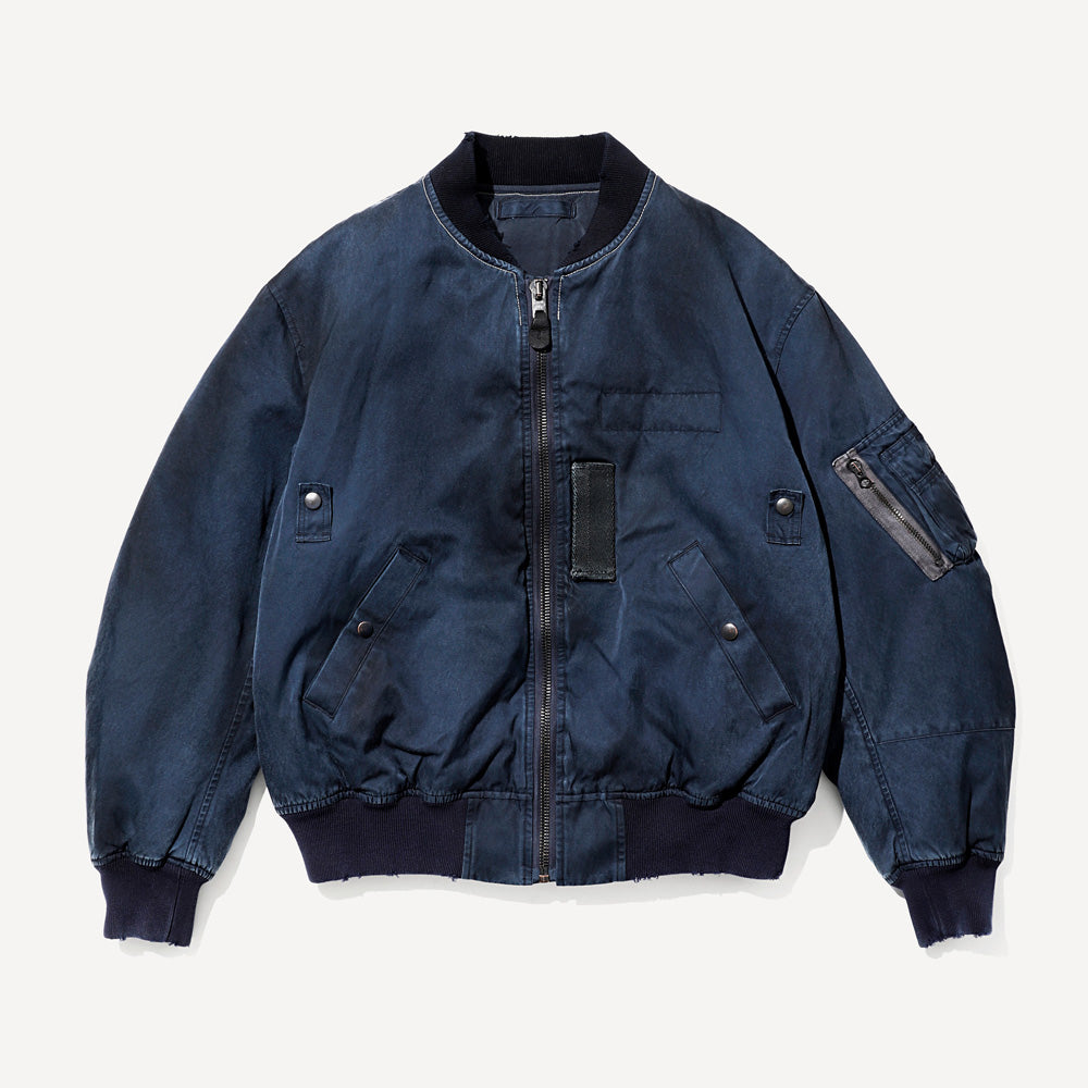 A.PRESSE (ア プレッセ) Vintage Silk Flight Jacket 25AAP-01-26