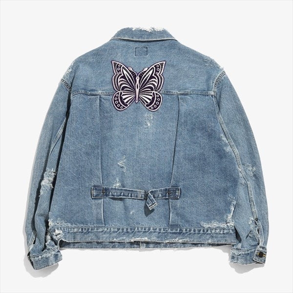 Assorted Patches Jean Jacket - 13oz C/L Denim / Di (KP137