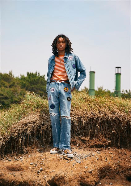 Assorted Patches Jean Jacket - 13oz C/L Denim / Di (KP137