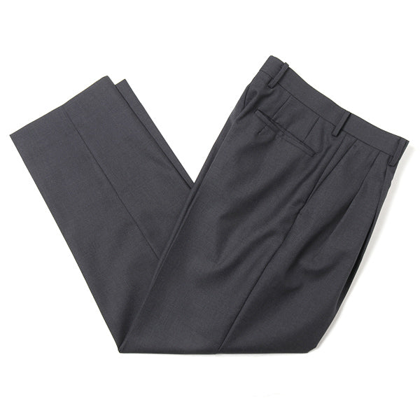 BLUEFACED WOOL WIDE SLACKS (A20AP03BH) | AURALEE / パンツ (MEN
