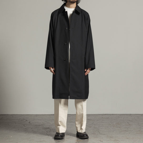RAGLAN MAC COAT ORGANIC WOOL TROPICAL (A21A-03CO01C) | MARKAWARE