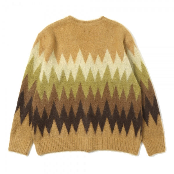 Mohair Cardigan - Zigzag (LQ274) | NEEDLES / トップス (MEN