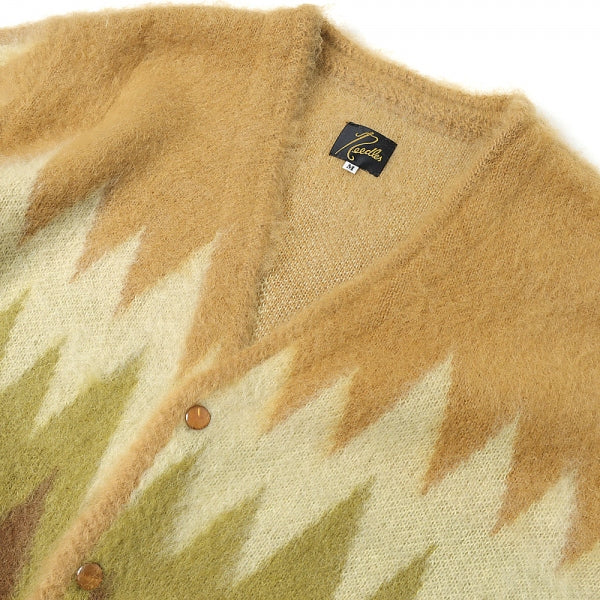 Mohair Cardigan - Zigzag (LQ274) | NEEDLES / トップス (MEN