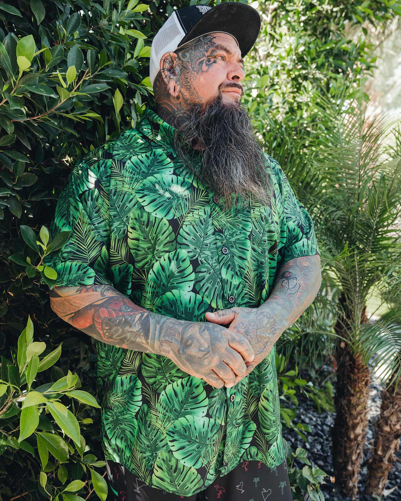 Dixxon Monstera Mash Short Sleeve: Shop Flannel Shirts Today