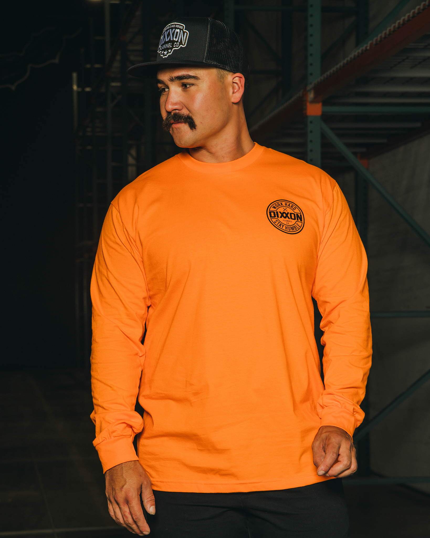 Dixxon Corpo Hi Vis T-Shirt - Safety Orange | Shop Now