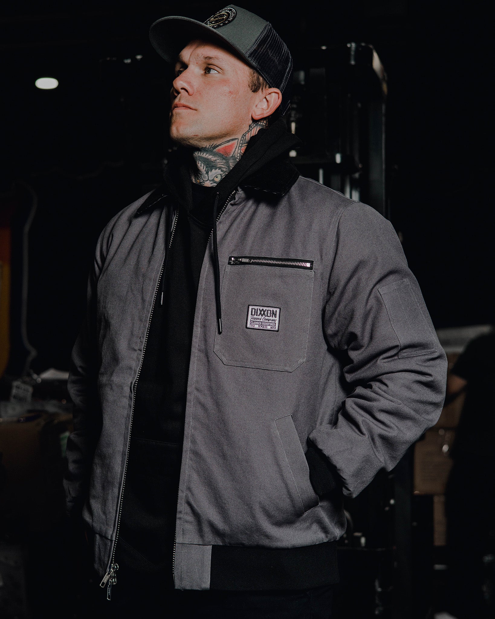 Dixxon Gray Chore Coat: Shop Durable Workwear Jacket