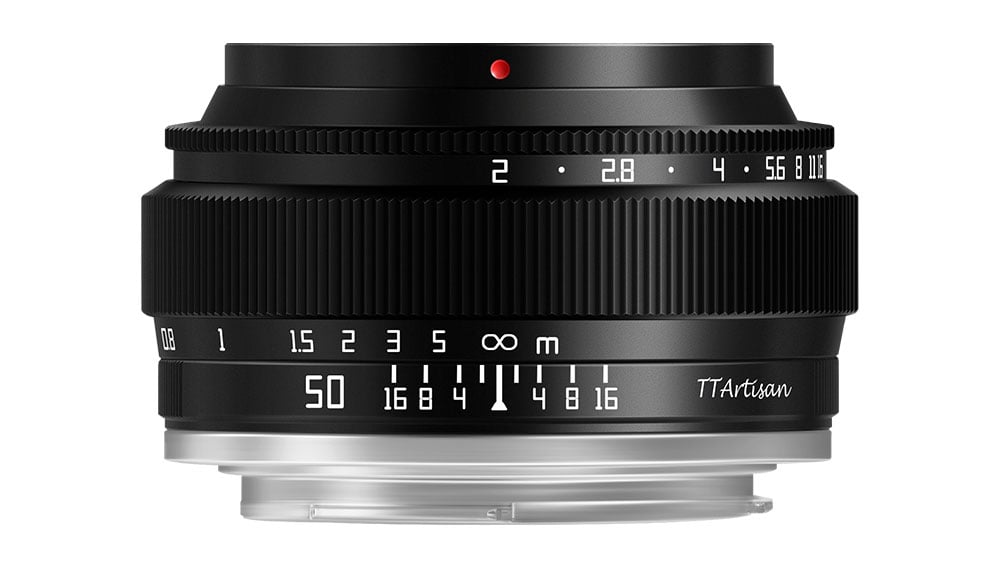 TTArtisan releases a compact new full-frame 50mm f/2 lens for