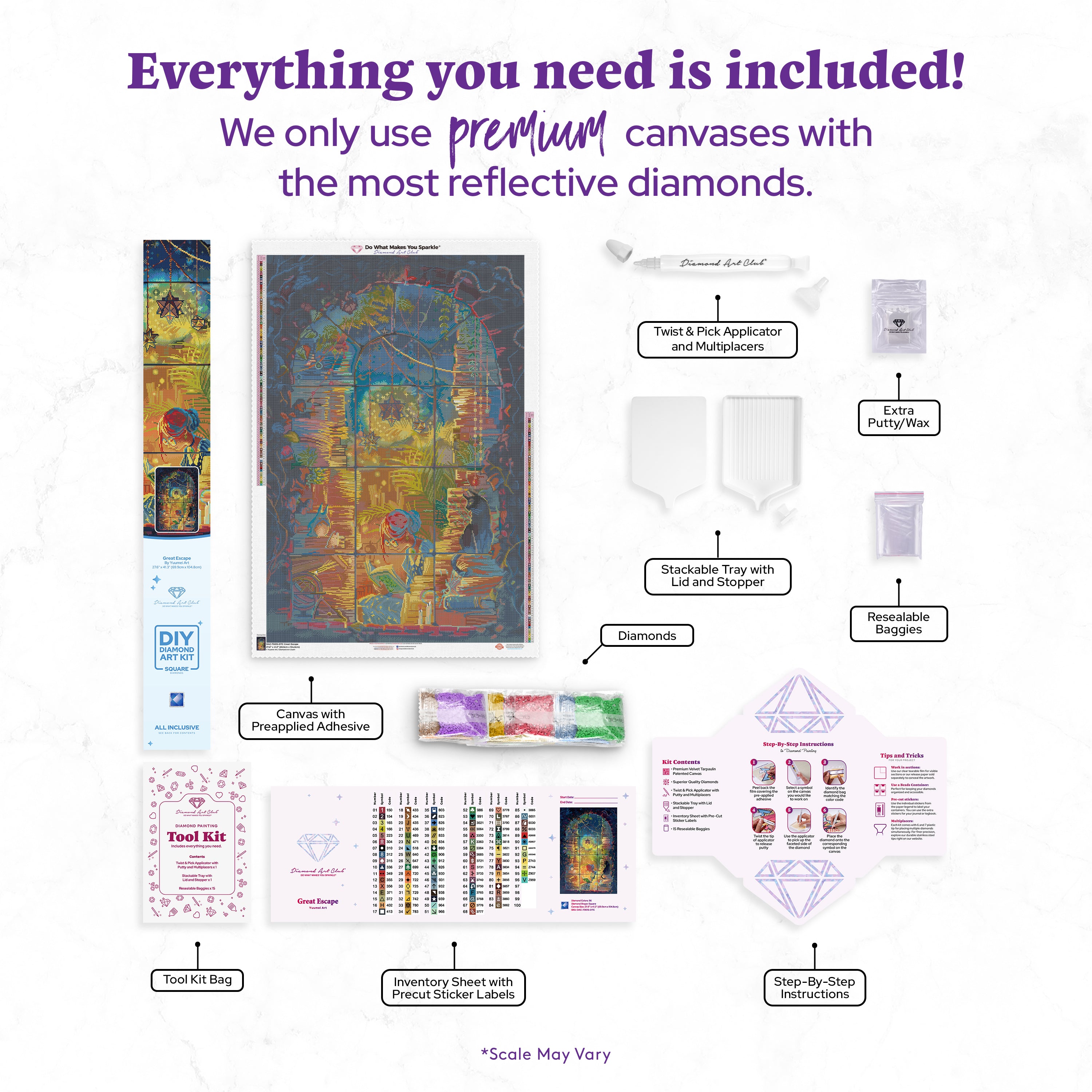 Great Escape – Diamond Art Club