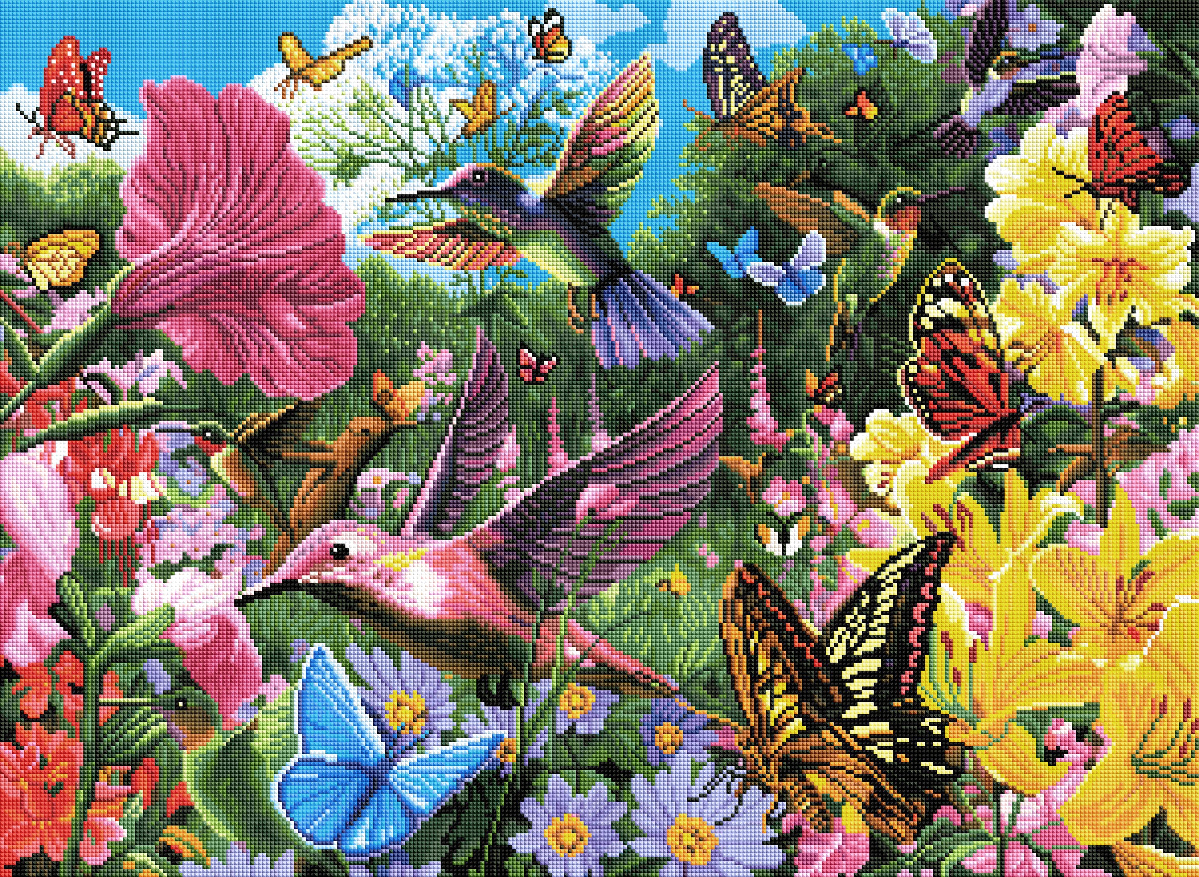 Hummingbird Garden – Diamond Art Club