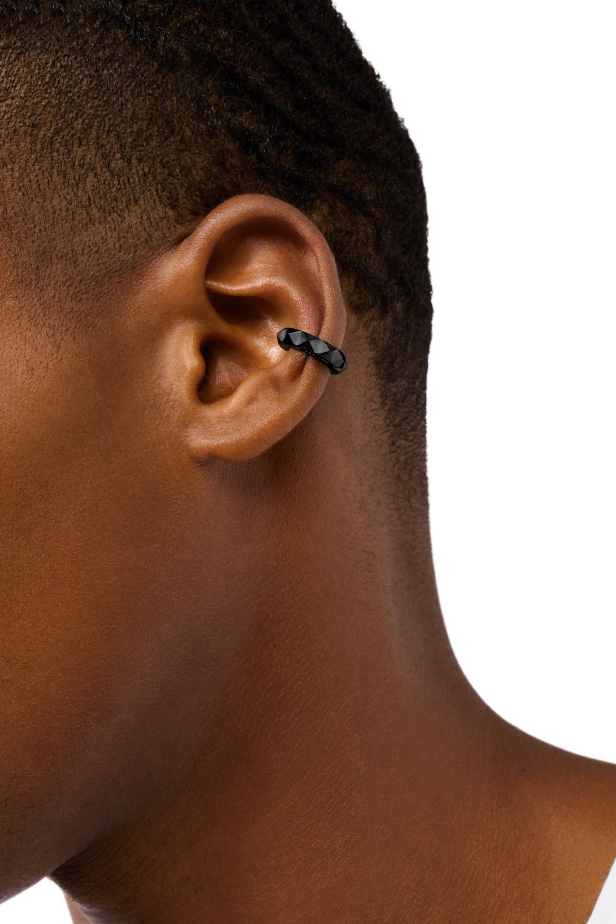 DX1556001 JEWEL イヤーカフ｜ブラック｜ウィメンズ｜DIESEL