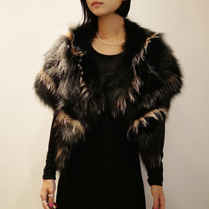 OLD&VINTAGE] MARNI FOX FUR CAPE – dim at noon