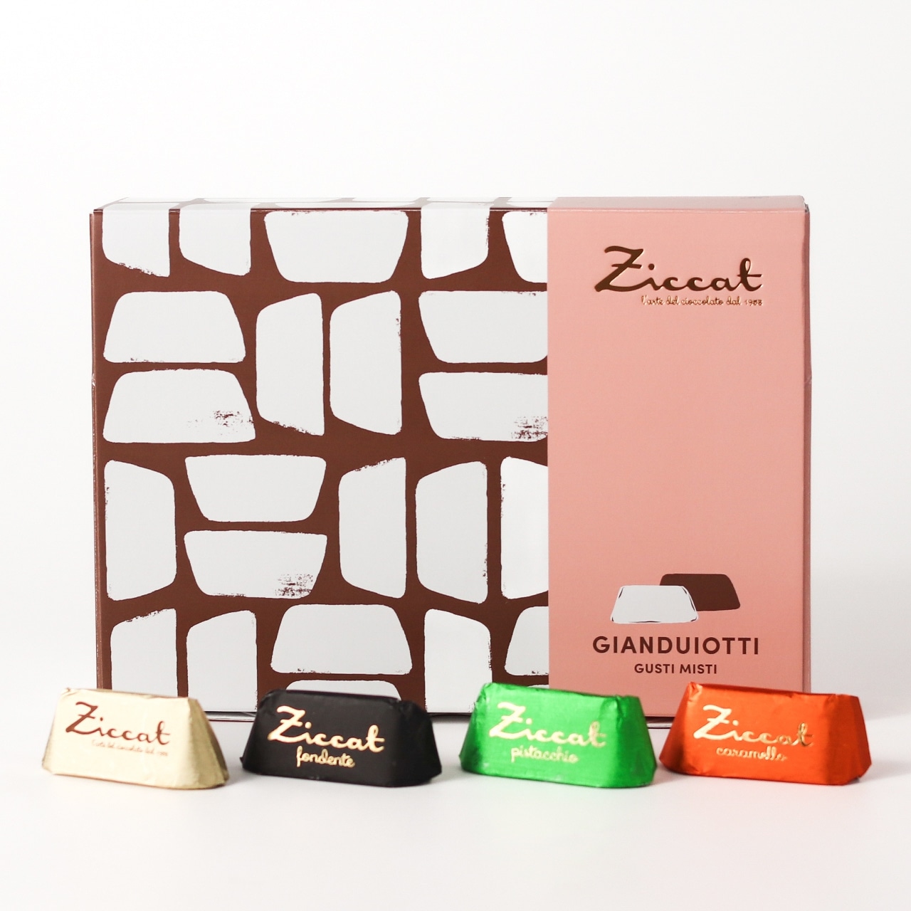 美食の街トリノの贅沢ジャンドゥーヤ（チョコレート）4種×10個: ケーキ