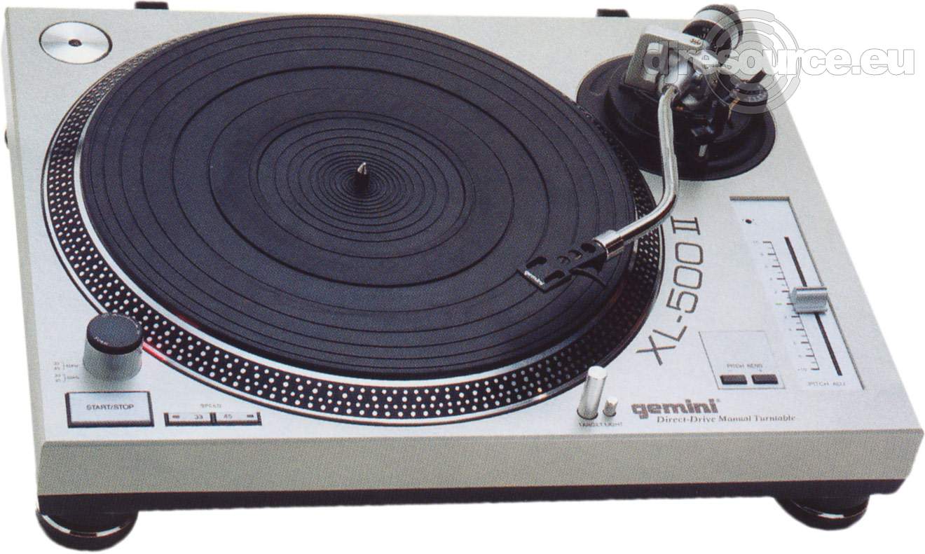 Gemini › XL-500 II › Turntable - Gearbase | DJResource