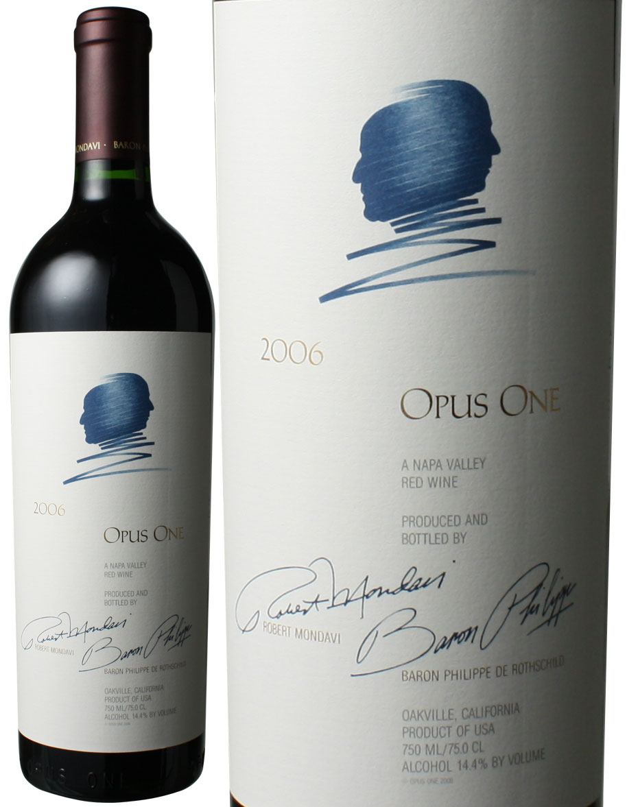 オーパス・ワン 2006 モンダヴィ＆バロン・フィリップ 赤 Opus One