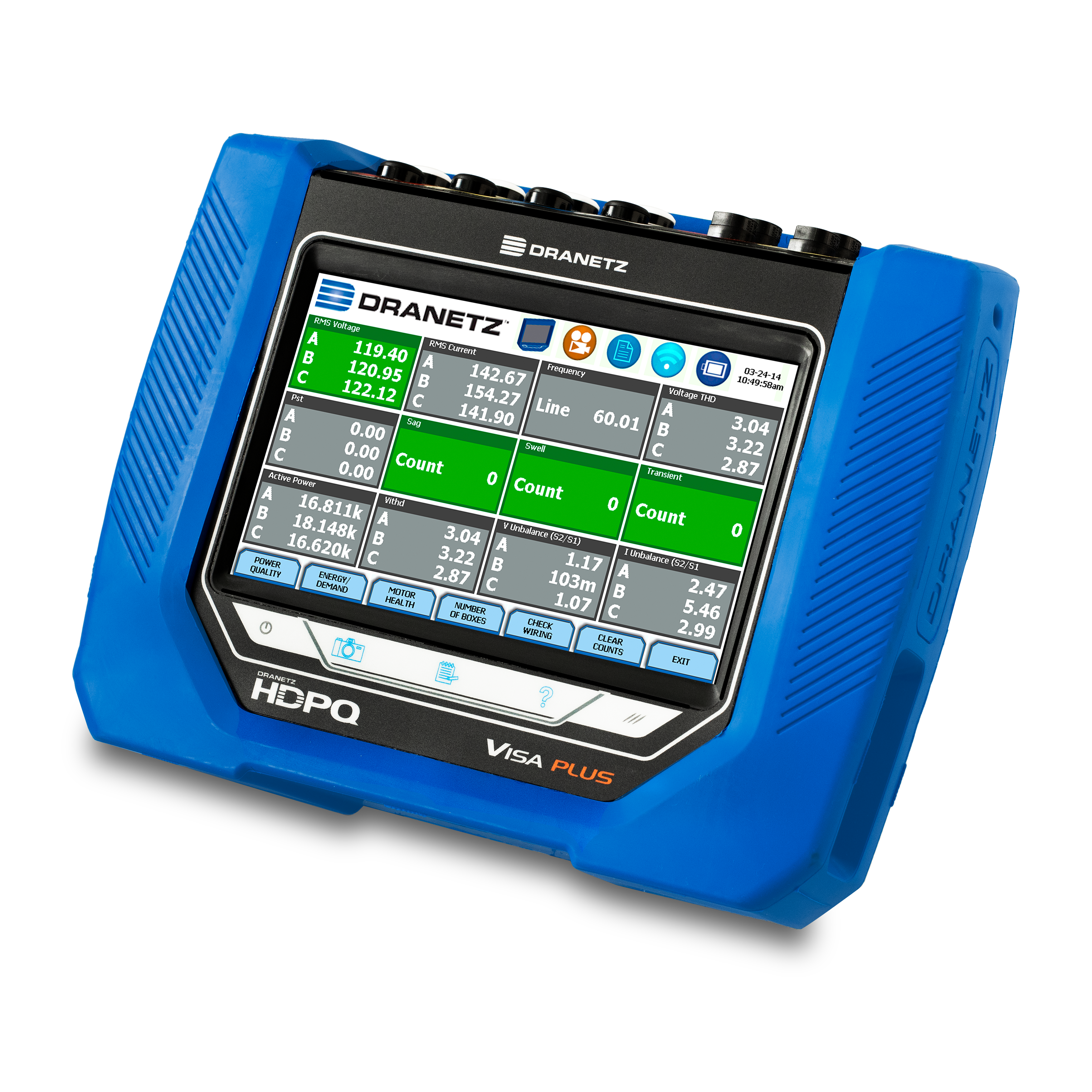Dranetz HDPQ Visa Plus - Dranetz Power Monitoring