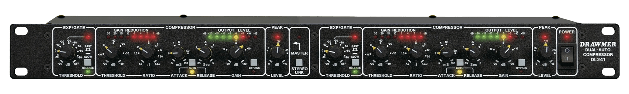 DL241 Dual Auto Compressor — Drawmer Electronics