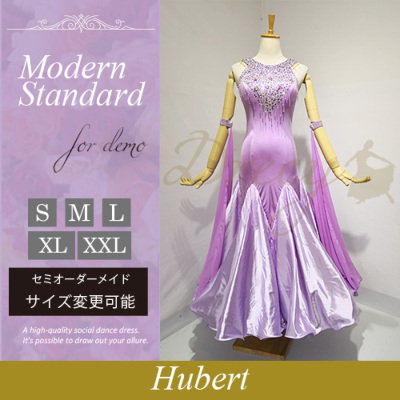 スタンダード（モダン）ドレス：パープル系（紫色） 社交ダンスドレス