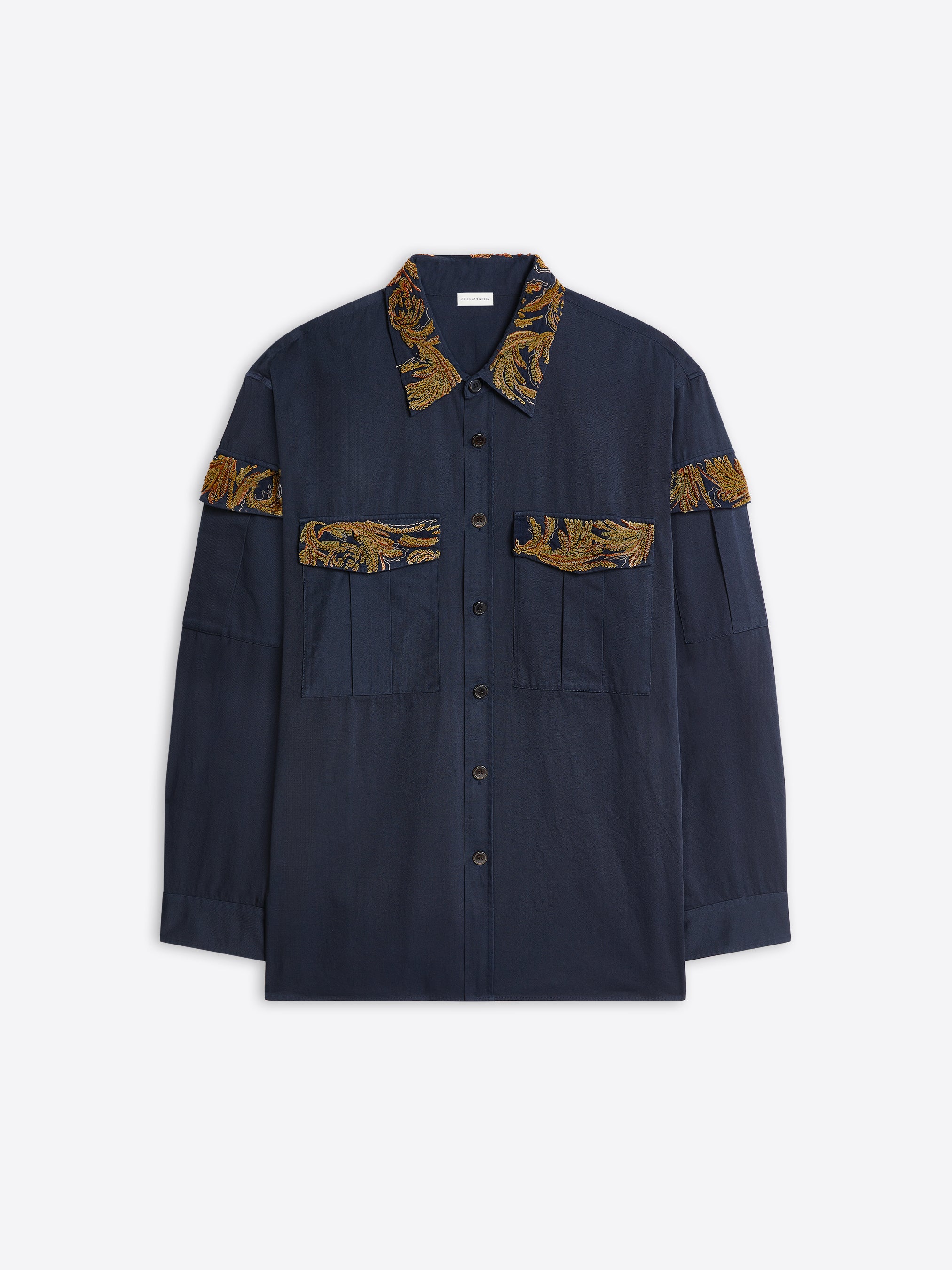 dries van noten 2022ss シルクシャツワンピース 【公式通販】