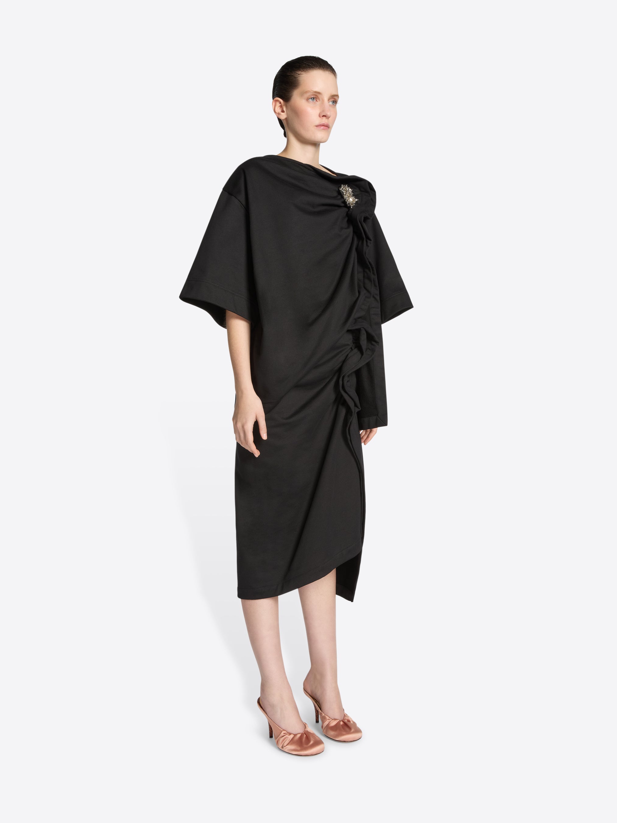 Ruffled cotton skirt - Autumn-Winter Women | Dries Van Noten