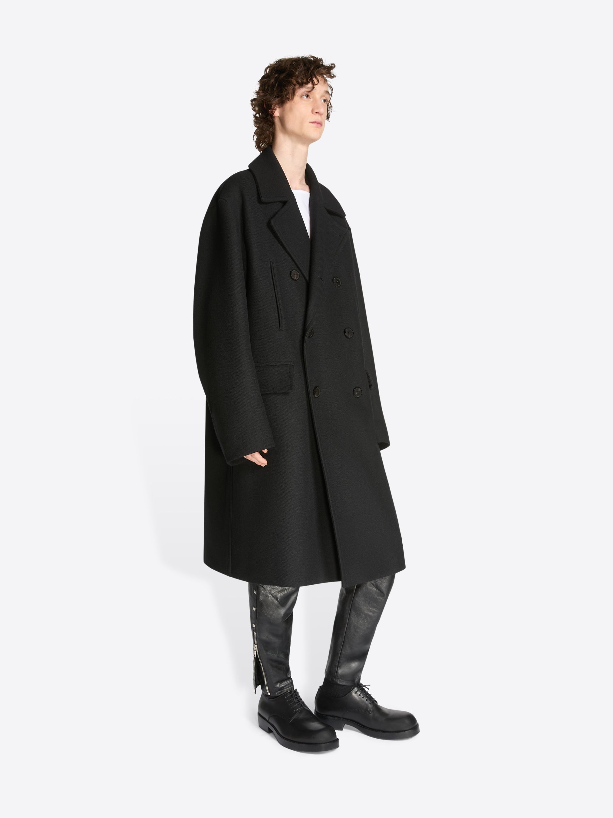Wool caban coat - Autumn-Winter Men | Dries Van Noten
