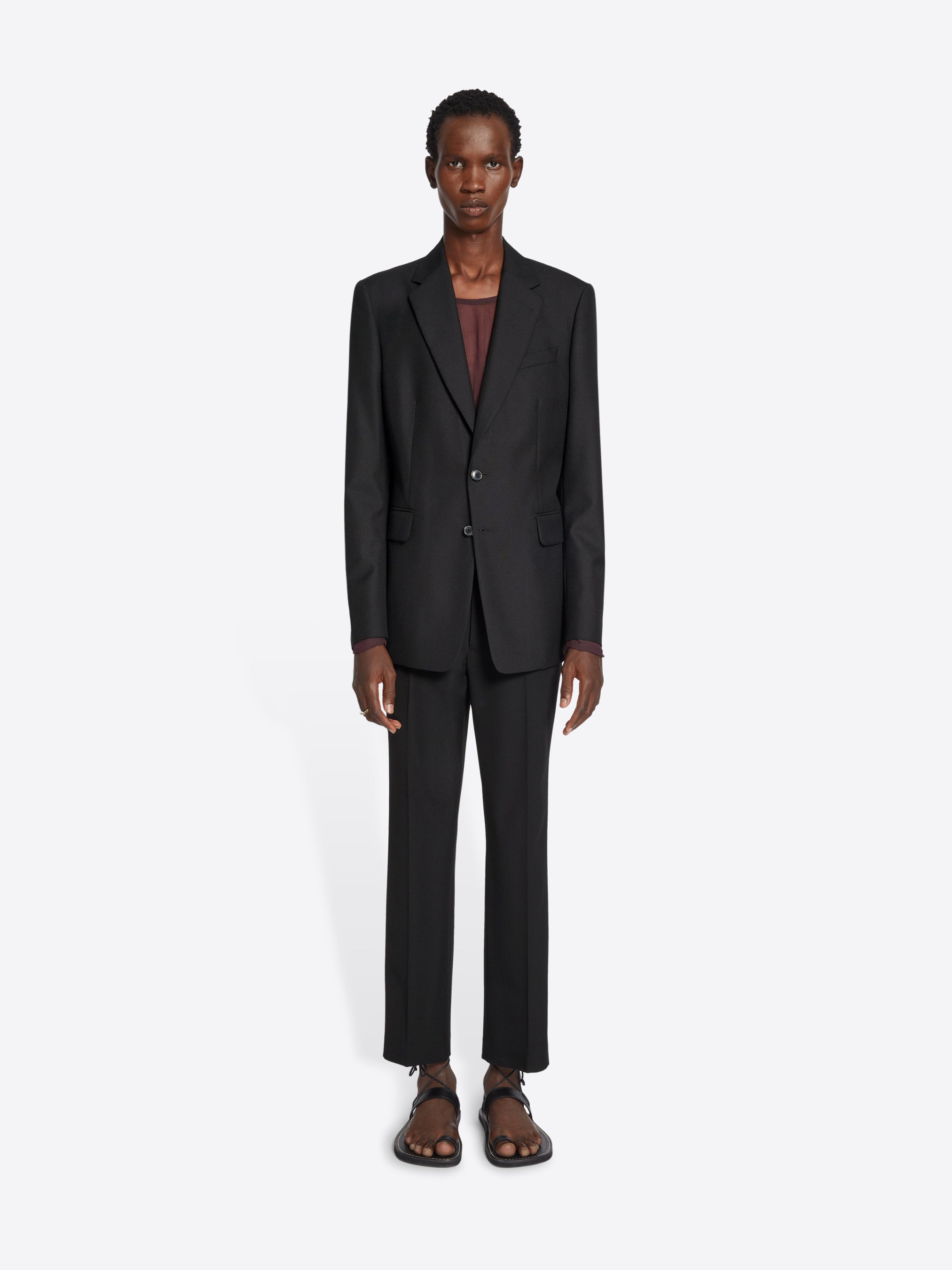 スリムフィットウールブレザー - 秋冬メンズ | Dries Van Noten