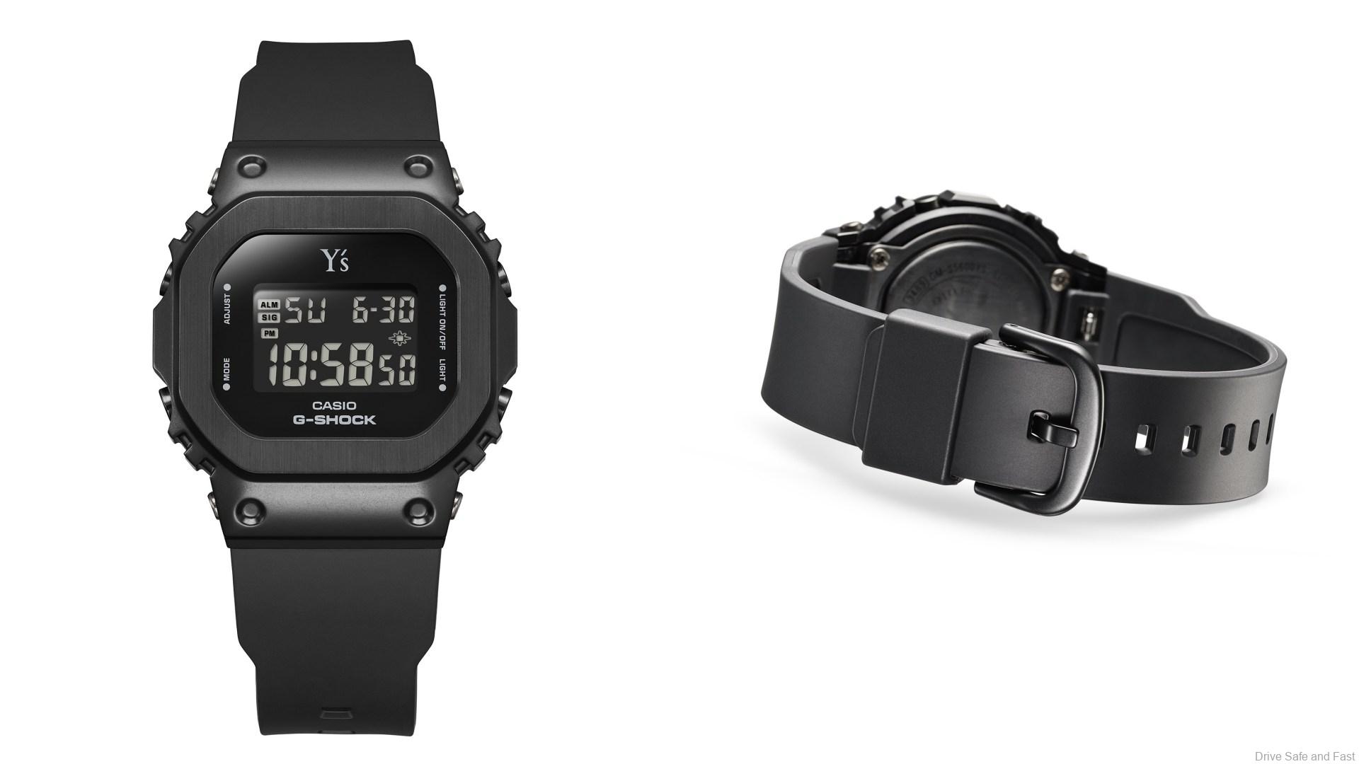 G-Shock Collaborates With Yohji Yamamoto's Y's Fashion Label