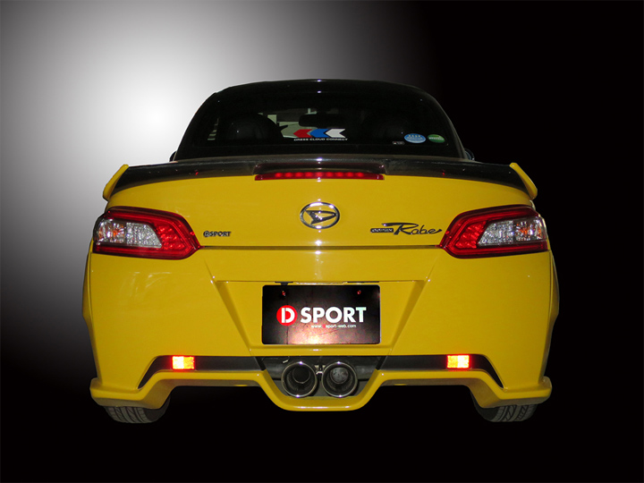 コペン Robe エアロリヤバンパー for CDEX | D-SPORT