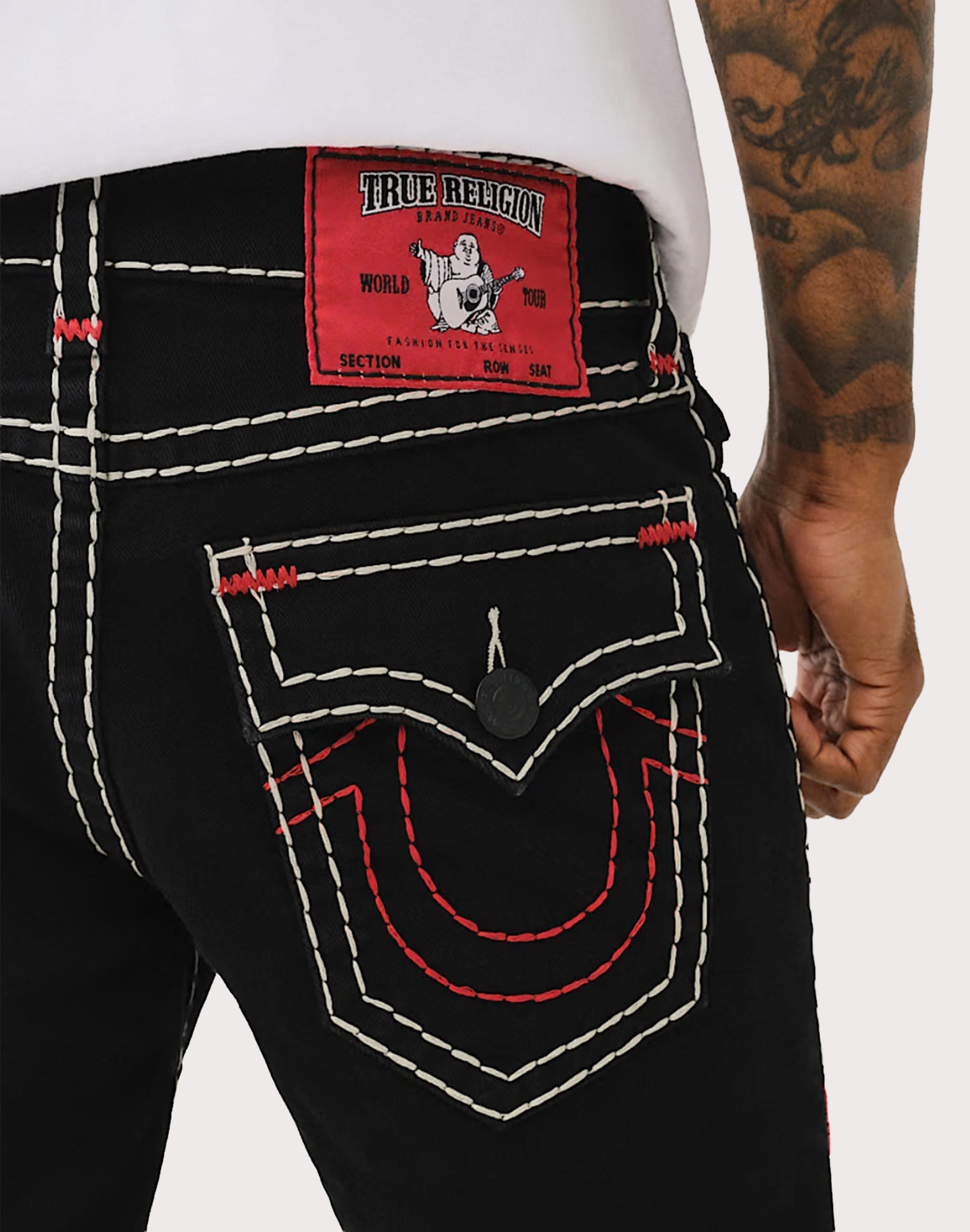 True Religion Rocco Super T Flap Skinny Jeans – DTLR