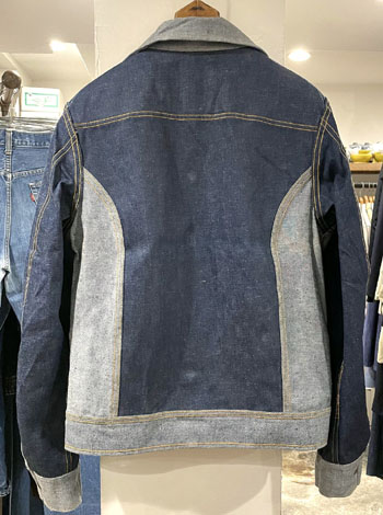 ビンテージデニムJK [NA668] Lee リバーシブル デニムジャケット 70s